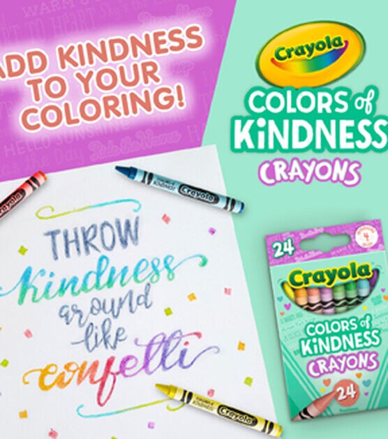 Crayola 24ct Colors of Kindness Crayons, , hi-res, image 7
