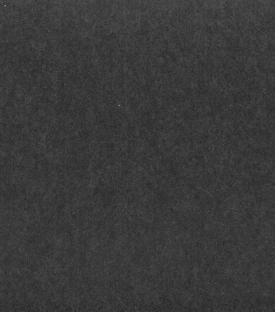 Charcoal Blizzard Solid Fleece Fabric