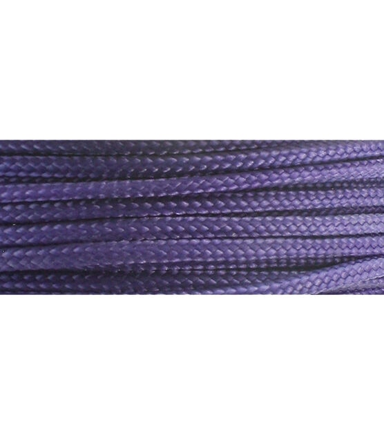 Metallic Braided Nylon Cord for Chinese Knotting, Kumihimo and More