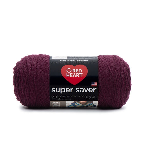 Red Heart Super Saver Worsted Acrylic Clearance Yarn, , hi-res, image 1