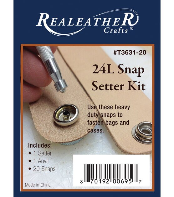 Realeather L24 Snap Setter Kit
