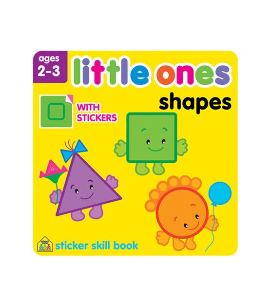 Little Ones Shapes Sticker Workbook