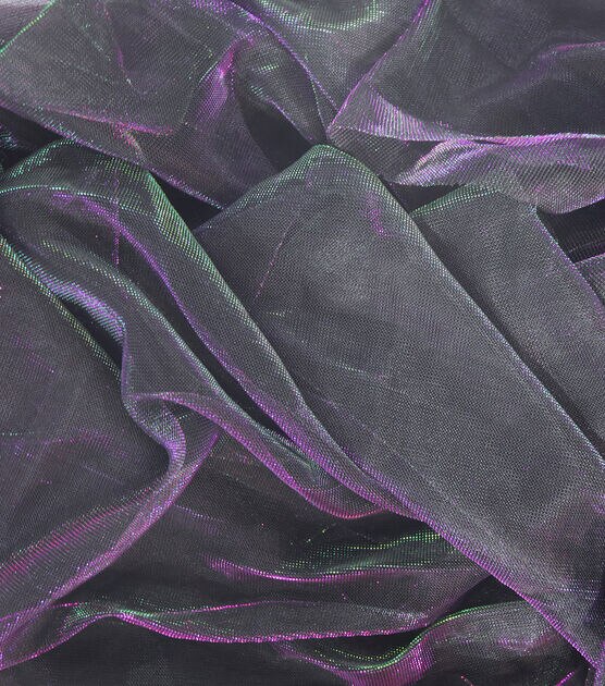 The Witching Hour Halloween Fabric Flat Cosmic Purple&Green Fabric, , hi-res, image 2
