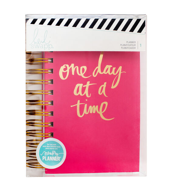 Heidi Swapp Personal Memory Planner Spiral Bound One Day at a Time