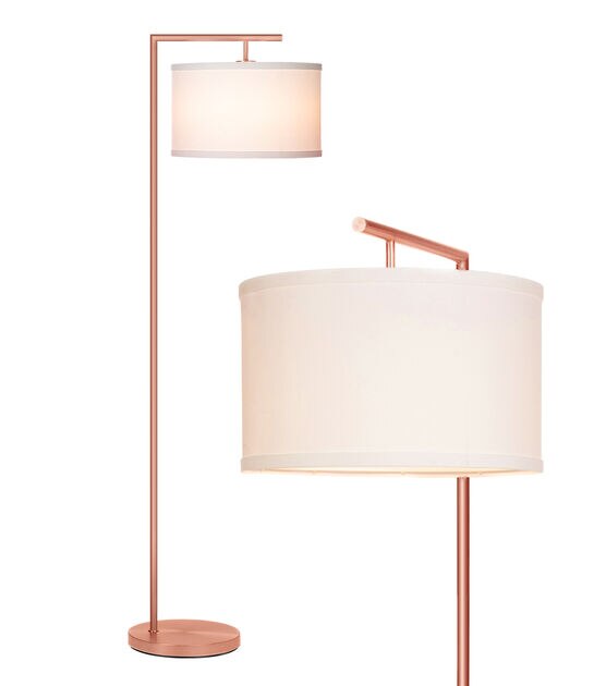 Brightech Montage Modern LED Floor Lamp - Rose Gold