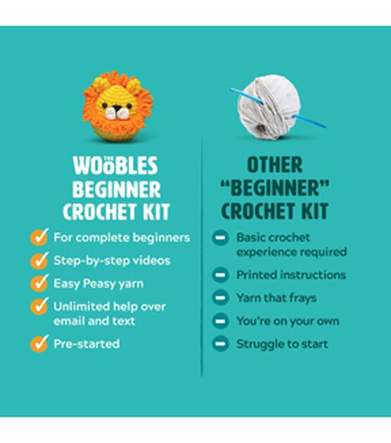Beginner Crochet Kit Dinosaurs Learn How to Crochet Kit Easy Starter Crochet  Kit Amigurumi Kit DIY Craft Kit Gift 