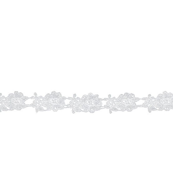 Off-White Daisy Flower Lace - Trim, Craft, Scrapbooking