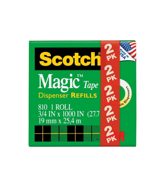 Scotch Magic Boxed Tape 2pk
