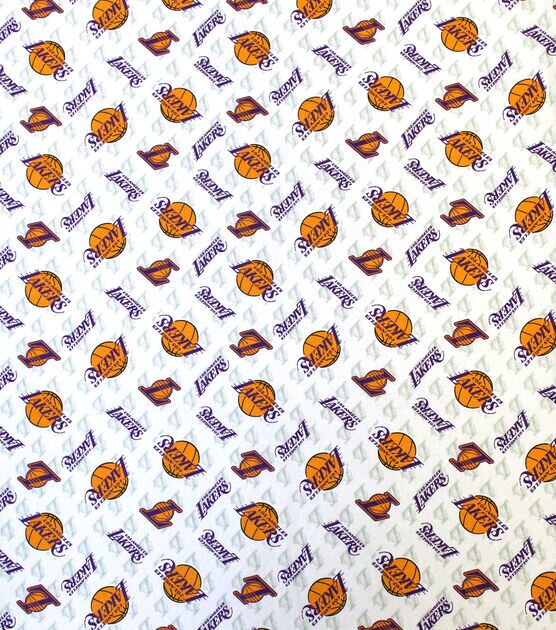 LA Lakers Cotton Fabric Logo, , hi-res, image 2