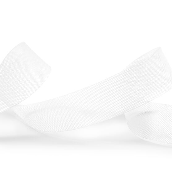 Dritz Polyester Horsehair Braid, 1", White, , hi-res, image 2