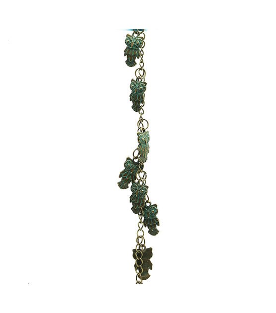 11mm x 19mm Patina Owl Metal Strung Beads by hildie & jo, , hi-res, image 2