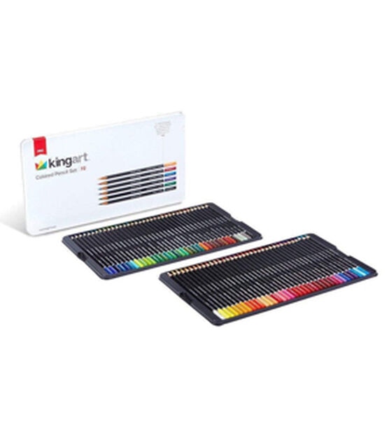 KINGART Pro Soft Core Colored Pencil Collection Set of 72, , hi-res, image 2