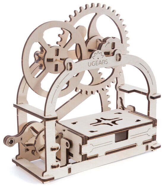 UGears Wooden 3D Mechanical Etui Box Model Kit, , hi-res, image 2