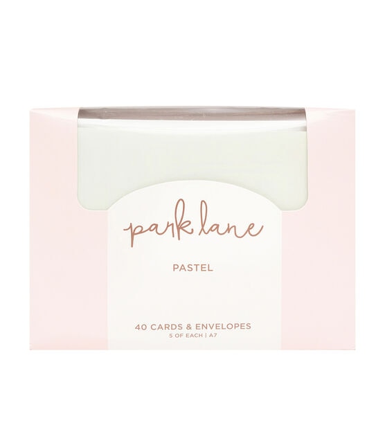 80ct Pastel A7 Cards & Envelopes by Park Lane