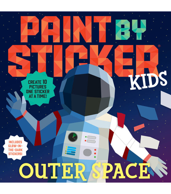 Workman Publishing Outer Space Paint By Sticker Book, , hi-res, image 2