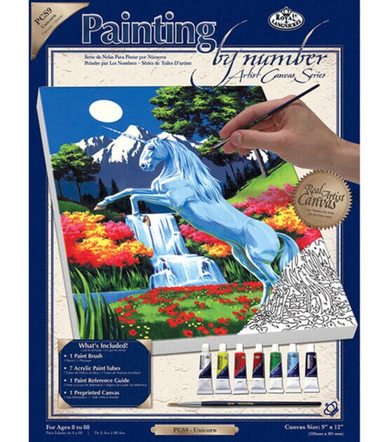 Royal Langnickel Paint By Number Kits Unicorn
