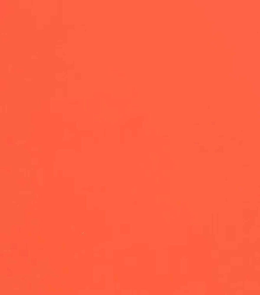 Symphony Broadcloth Polyester Blend Fabric  Solids, Red Orange, swatch
