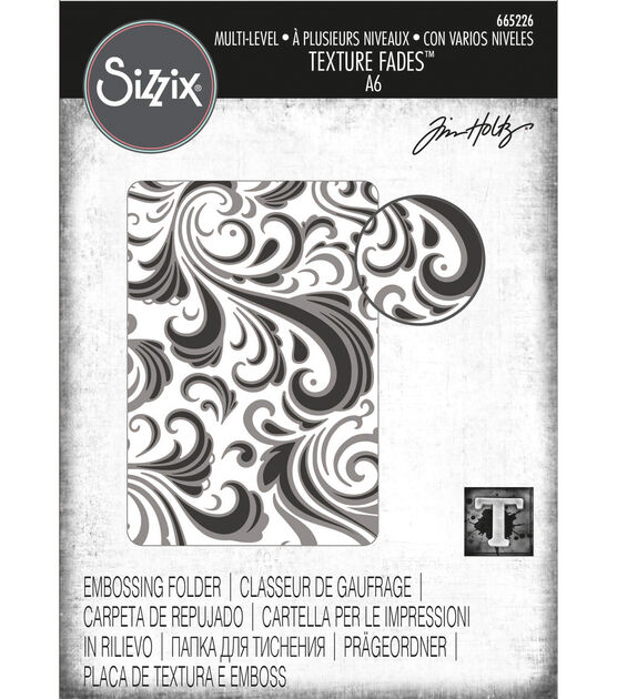 Sizzix Textured Impressions Embossing Folders 2PK - Butterflies & Flowers  Set