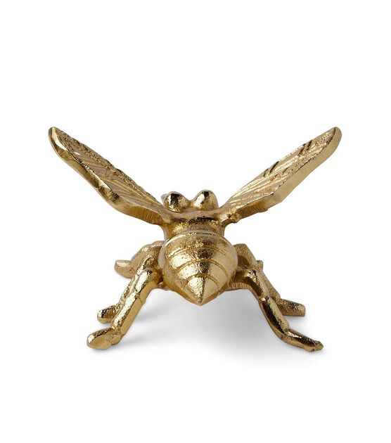 5" Spring Gold Aluminum Bee by Place & Time, , hi-res, image 4