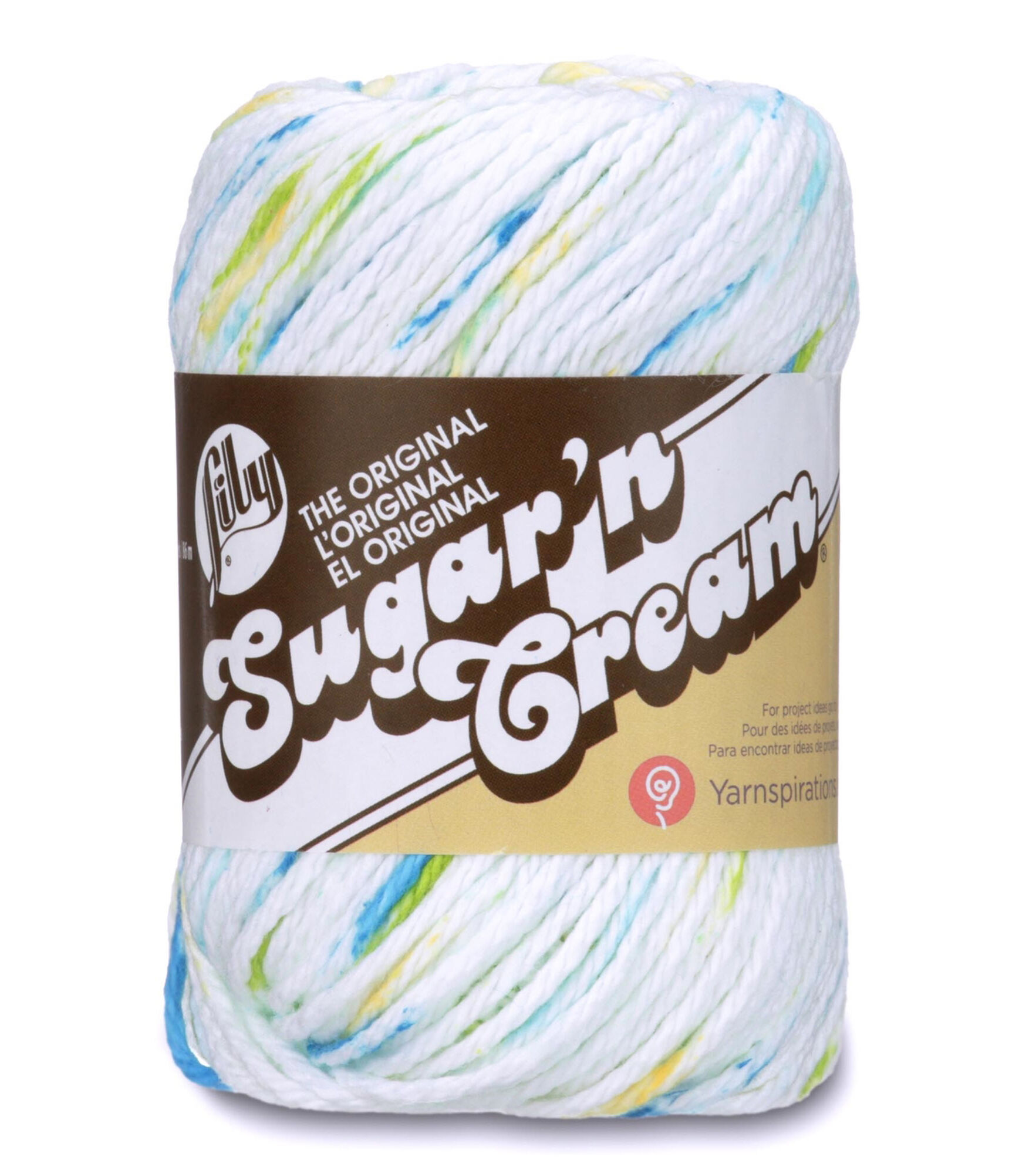 Lily Sugar'N Cream Hippi Yarn - 6 Pack of 57g/2oz - Cotton - 4