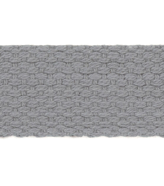 Simplicity Cotton Belting Trim 1'' Gray