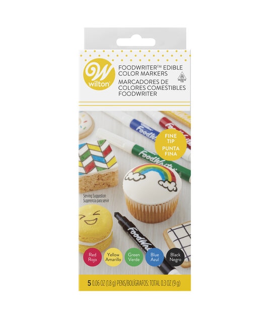 Wilton Fine Tip Food Writer Edible Color Markers