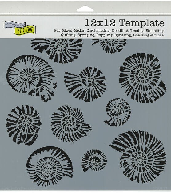 The Crafter's Workshop 12''x12'' Template Nautilus