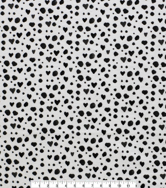 Black & White Animal Print Super Snuggle Flannel Fabric, , hi-res, image 2