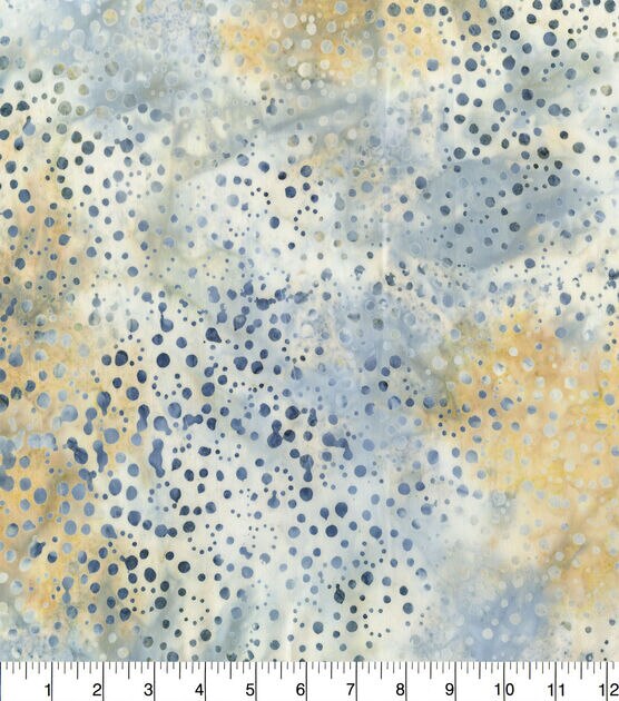 Hi Fashion Speckled Dots Batik Cotton Fabric, , hi-res, image 2