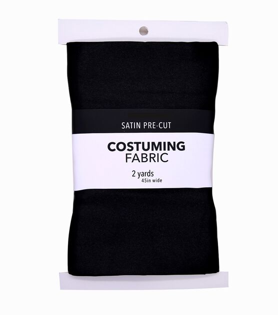 2 Yd Halloween Satin Black Costuming Fabric | JOANN