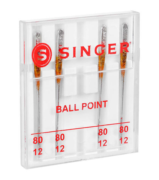 SINGER Universal Ball Point Machine Needles Size 80/11 4ct, , hi-res, image 5