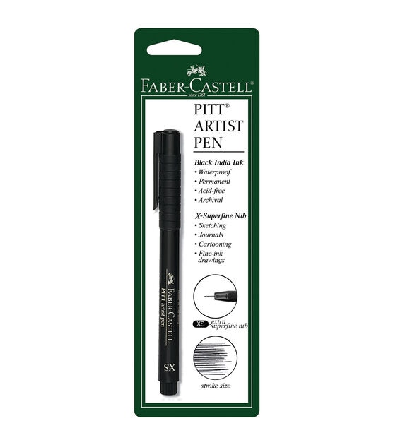 Faber Castell Pitt Artrist Superfine Pen 1PK Black