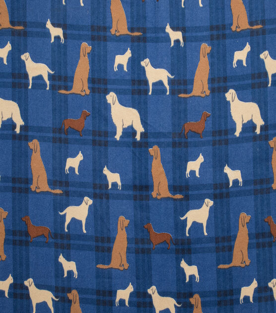DogsFlannel Fabric Super Snuggle Flannel Fabric, , hi-res, image 2