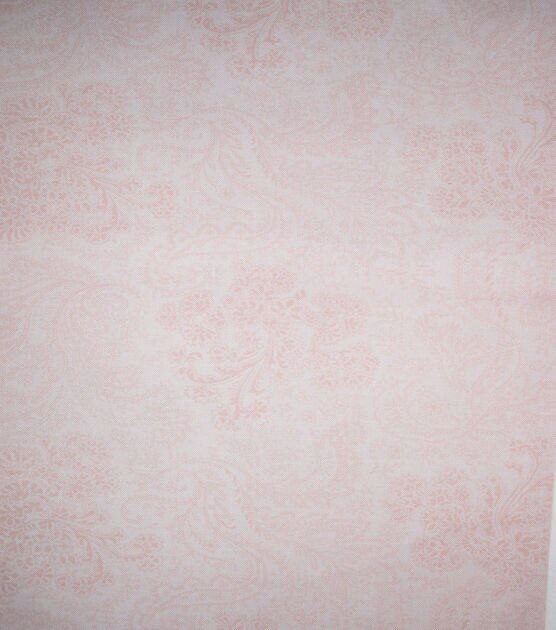 Coral Tonal Paisley Quilt Cotton Fabric by Keepsake Calico, , hi-res, image 2