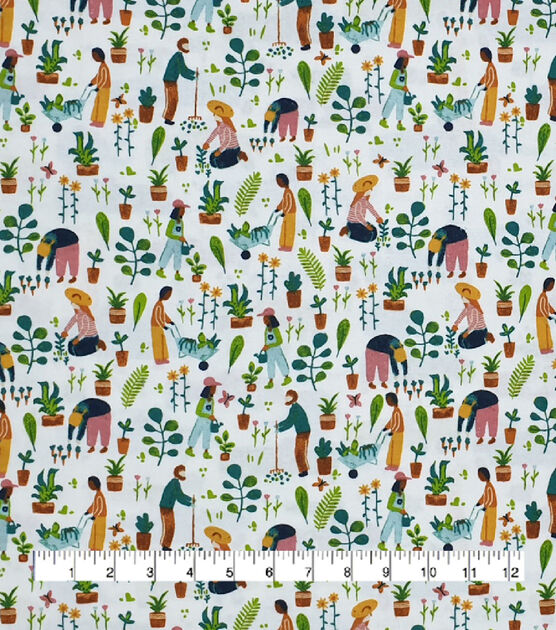 Gardening Super Snuggle Flannel Fabric, , hi-res, image 2