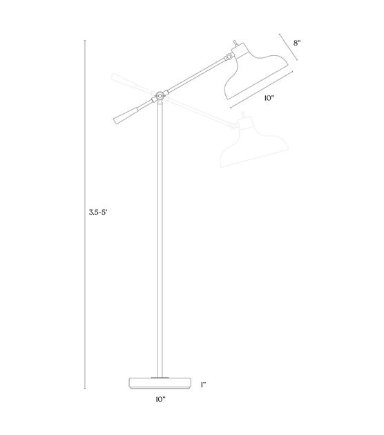 Brightech Wyatt LED Floor Lamp, , hi-res, image 7