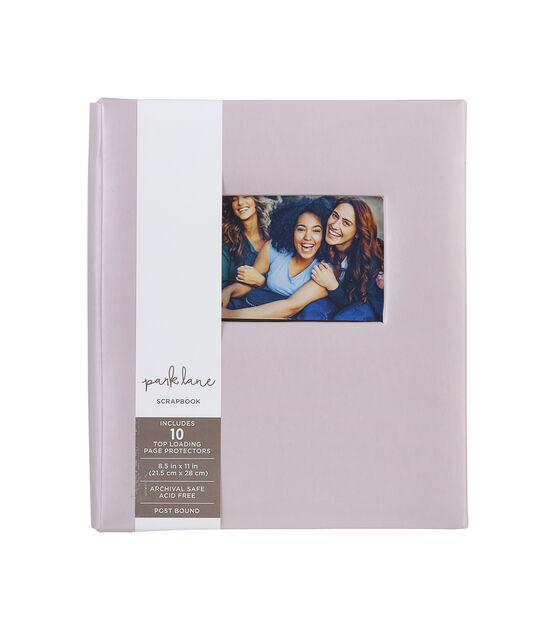 8.5 x 11 Beige Scrapbook Album by Park Lane