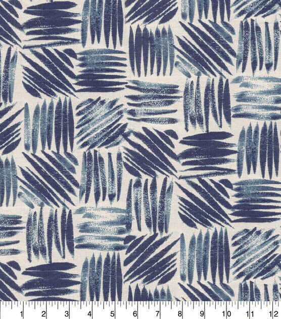 Studio NYC Upholstery Décor Fabric 9"x9" Swatch Ridge Lapis