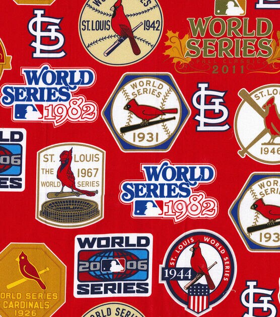 Fabric Traditions St. Louis Cardinals Cotton Fabric Champion Legacy