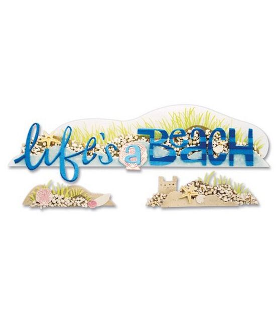 Jolee's Boutique A Day At The Beach Title Wave Stickers Life's A Beach