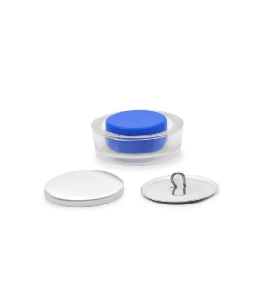 Dritz Cover Button Kit, Nickel, , hi-res, image 2