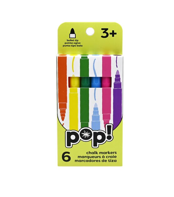 6ct Chalk Markers by POP!
