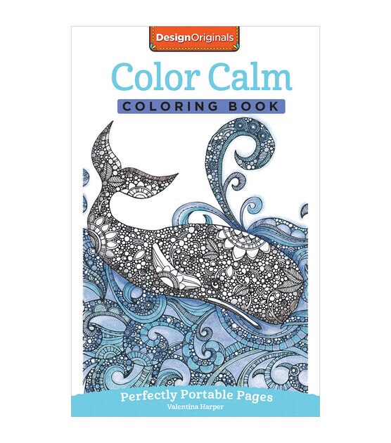 Adult Coloring Book Design Originals Color Calm