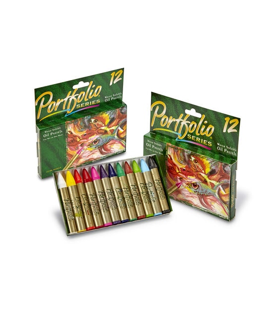 Crayola 12ct Portfolio Oil Pastels, , hi-res, image 3