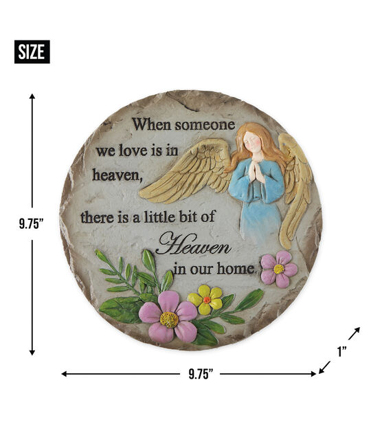 Zingz & Thingz Someone In Heaven Memorial Stepping Stone, , hi-res, image 6