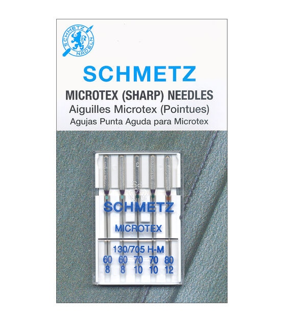 Schmetz Microtex Sharp Machine Needles