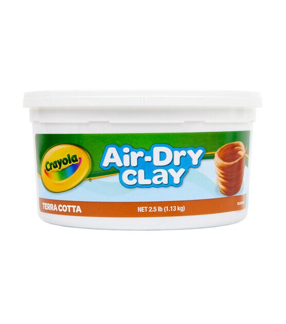 Crayola 2.5lbs Terracotta Air Dry Clay