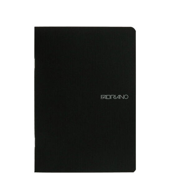 Fabriano EcoQua Notebook, 38 Sheets, Small, Staple-Bound, 5.8 x 8.3
