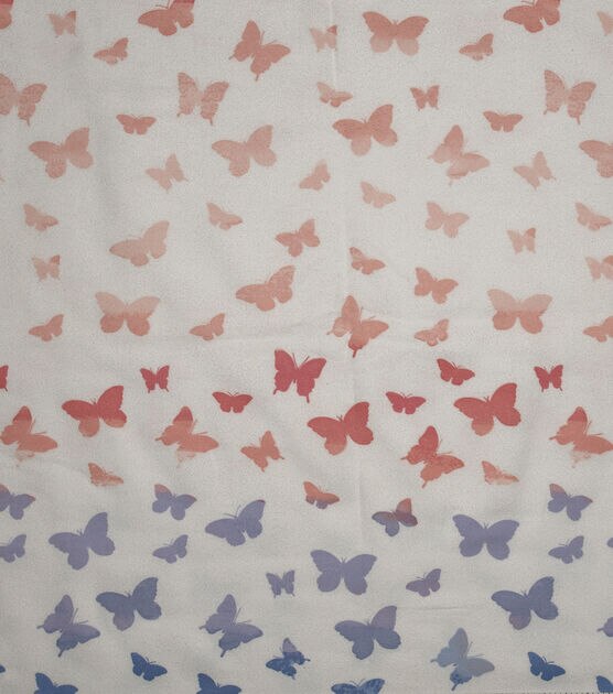 POP! Super Snuggle Butterfly Ombre Flannel Fabric, , hi-res, image 2