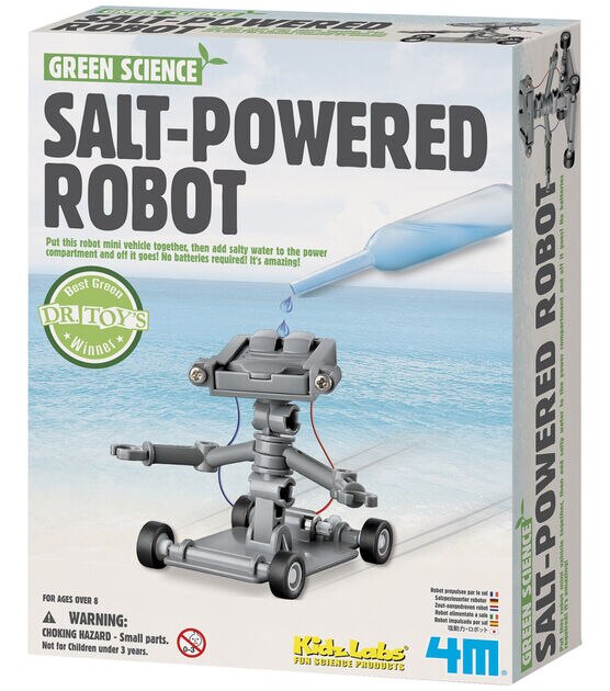 Green Science Salt Powered Robot